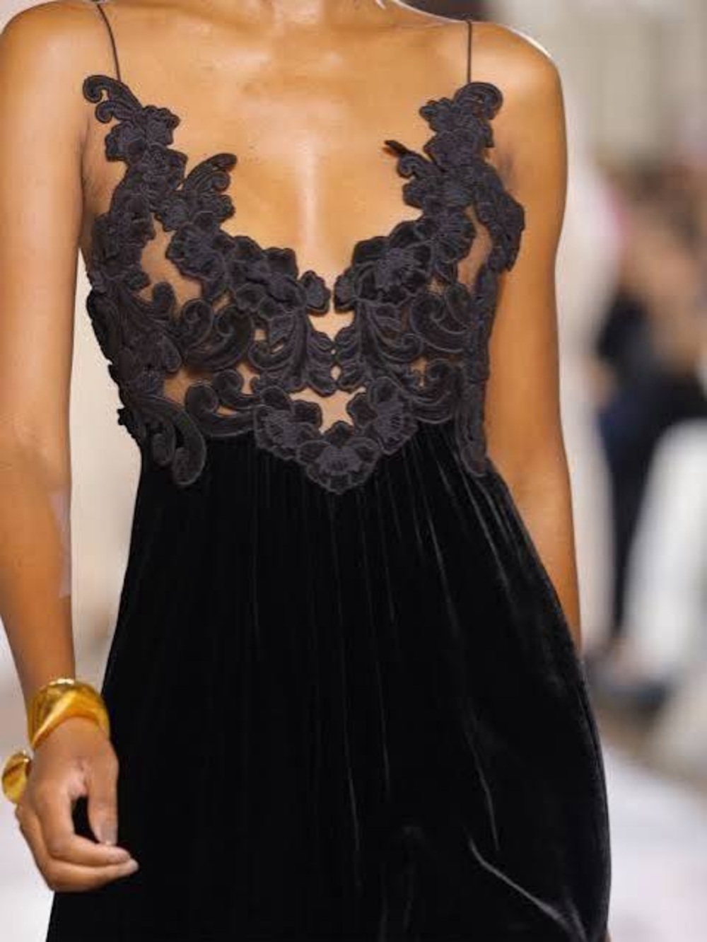 Zimmermann Sensory Velvet Slip Dress with Lace Appliqué Zimmermann 3 BNWT